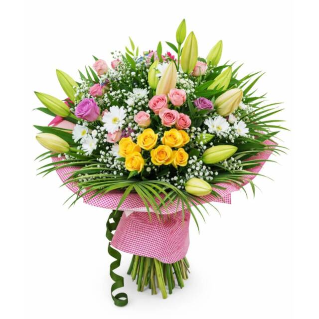 buket-rozi-lilium